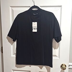 Zara Black Basics T-Shirt
